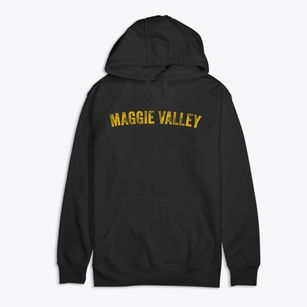 Maggie Valley North Carolina Timeless Retro Premium Cotton Hoodie