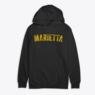 Marietta Minnesota Timeless Retro Premium Cotton Hoodie