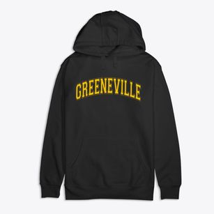 Greeneville Tennessee Varsity Premium Cotton Hoodie