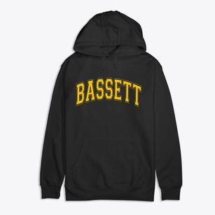 Bassett Iowa Varsity Premium Cotton Hoodie