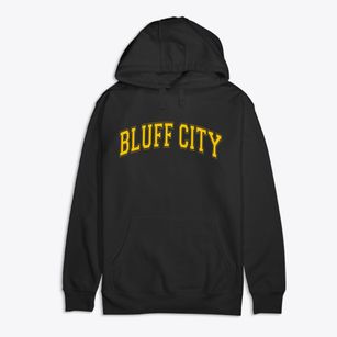 Bluff City Kansas Varsity Premium Cotton Hoodie
