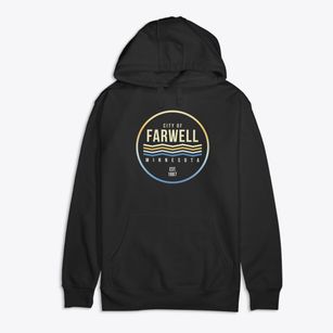 Farwell Minnesota Color Fade Premium Cotton Hoodie
