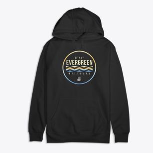 Evergreen Missouri Color Fade Premium Cotton Hoodie