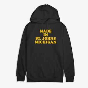 St. Johns Michigan Classic 70s Premium Cotton Hoodie