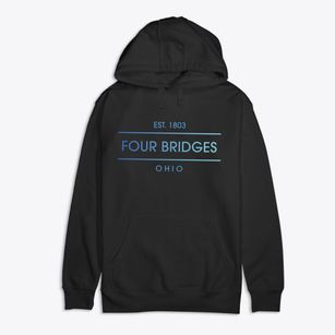Four Bridges Ohio Horizon Premium Cotton Hoodie