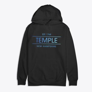 Temple New Hampshire Horizon Premium Cotton Hoodie