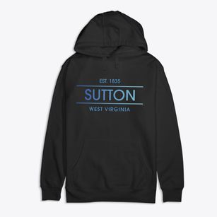 Sutton West Virginia Horizon Premium Cotton Hoodie