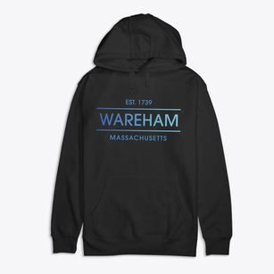 Wareham Massachusetts Horizon Premium Cotton Hoodie
