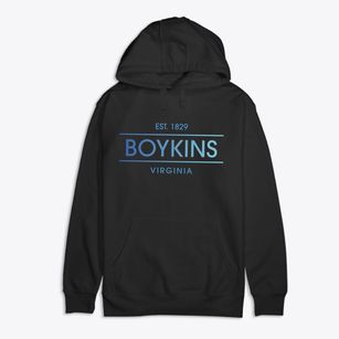 Boykins Virginia Horizon Premium Cotton Hoodie