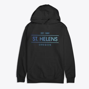 St. Helens Oregon Horizon Premium Cotton Hoodie