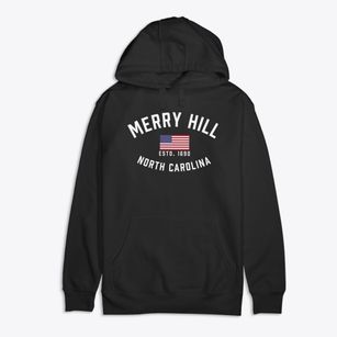 Merry Hill North Carolina Patriot Premium Cotton Hoodie