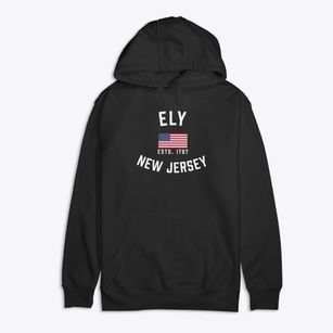 Ely New Jersey Patriot Premium Cotton Hoodie