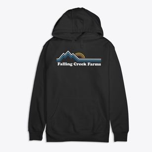Falling Creek Farms Virginia Mountain View Premium Cotton Hoodie