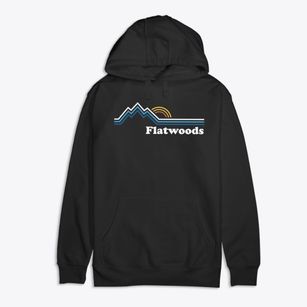 Flatwoods Tennessee Mountain View Premium Cotton Hoodie