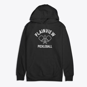 Plainview Illinois Pickleball Premium Cotton Hoodie