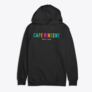 Cape Vincent New York Color Pop Premium Cotton Hoodie