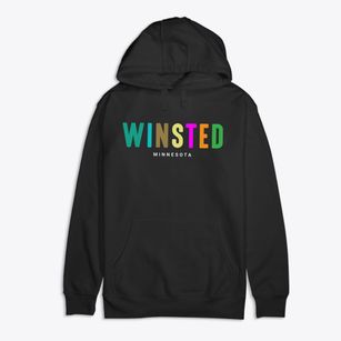 Winsted Minnesota Color Pop Premium Cotton Hoodie