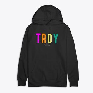 Troy Texas Color Pop Premium Cotton Hoodie
