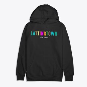 Lattingtown New York Color Pop Premium Cotton Hoodie