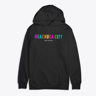 Huachuca City Arizona Color Pop Premium Cotton Hoodie