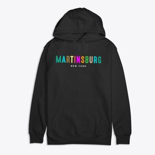 Martinsburg New York Color Pop Premium Cotton Hoodie