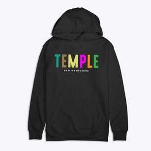 Temple New Hampshire Color Pop Premium Cotton Hoodie