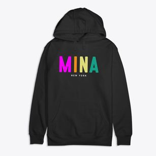 Mina New York Color Pop Premium Cotton Hoodie
