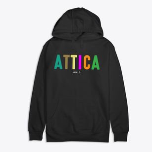Attica Ohio Color Pop Premium Cotton Hoodie