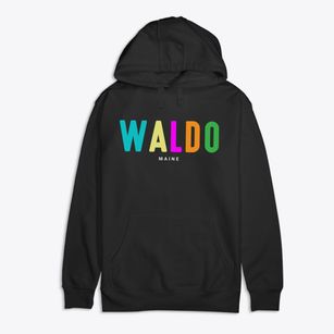 Waldo Maine Color Pop Premium Cotton Hoodie