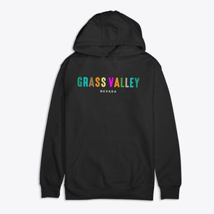 Grass Valley Nevada Color Pop Premium Cotton Hoodie