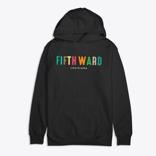 Fifth Ward Louisiana Color Pop Premium Cotton Hoodie