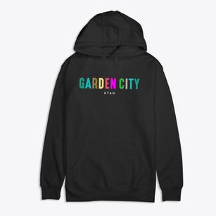 Garden City Utah Color Pop Premium Cotton Hoodie