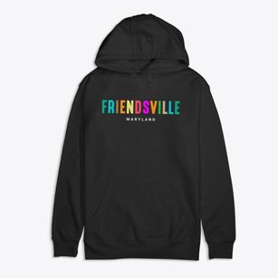 Friendsville Maryland Color Pop Premium Cotton Hoodie