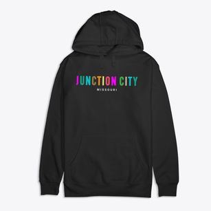 Junction City Missouri Color Pop Premium Cotton Hoodie