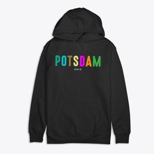 Potsdam Ohio Color Pop Premium Cotton Hoodie
