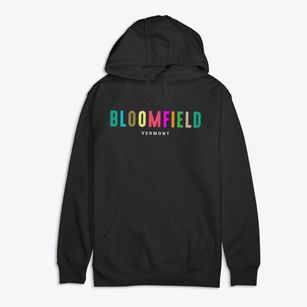 Bloomfield Vermont Color Pop Premium Cotton Hoodie