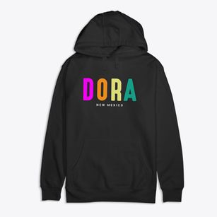 Dora New Mexico Color Pop Premium Cotton Hoodie