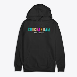 Conchas Dam New Mexico Color Pop Premium Cotton Hoodie