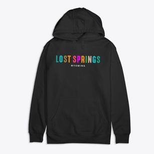 Lost Springs Wyoming Color Pop Premium Cotton Hoodie