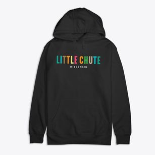 Little Chute Wisconsin Color Pop Premium Cotton Hoodie