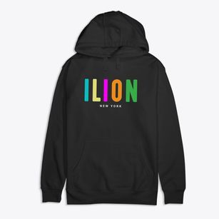 Ilion New York Color Pop Premium Cotton Hoodie