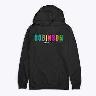Robinson Illinois Color Pop Premium Cotton Hoodie