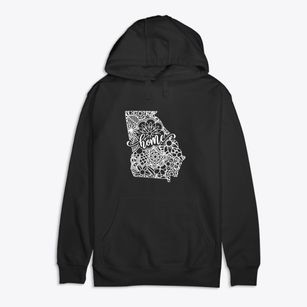  Georgia Mandala Premium Cotton Hoodie