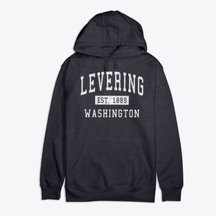 Levering Washington Classic Established Premium Cotton Hoodie