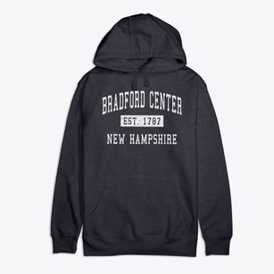 Bradford Center New Hampshire Classic Established Premium Cotton Hoodie
