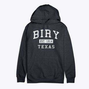 Biry Texas Classic Established Premium Cotton Hoodie