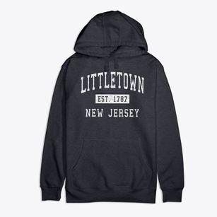 Littletown New Jersey Classic Established Premium Cotton Hoodie