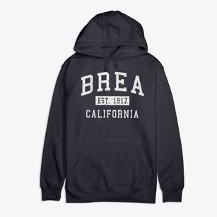 Brea California Classic Established Premium Cotton Hoodie