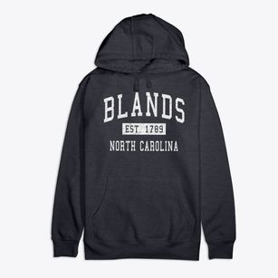 Blands North Carolina Classic Established Premium Cotton Hoodie