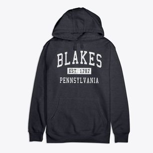 Blakes Pennsylvania Classic Established Premium Cotton Hoodie
